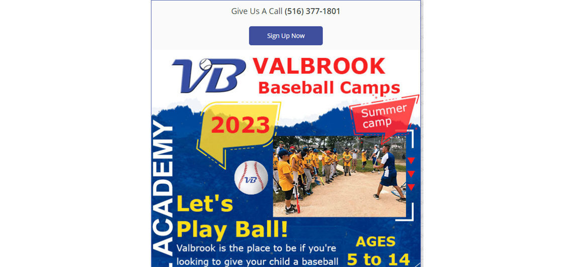 2023 - Valbrook Baseball Academy
